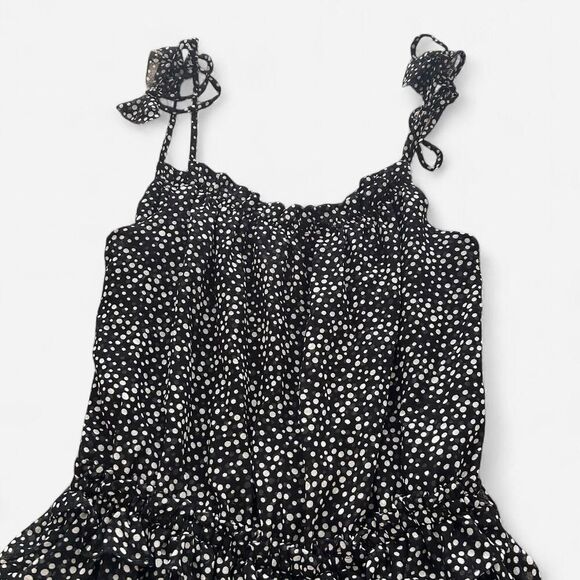 Misa Los Angeles Helena Polka Dot romantic girly Mini Dress ✨ Y2K Goth Grunge XS - Picture 7 of 8